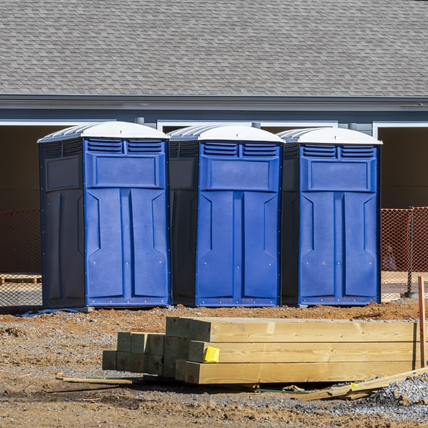 how do you dispose of waste after the portable restrooms have been emptied in Duck NC